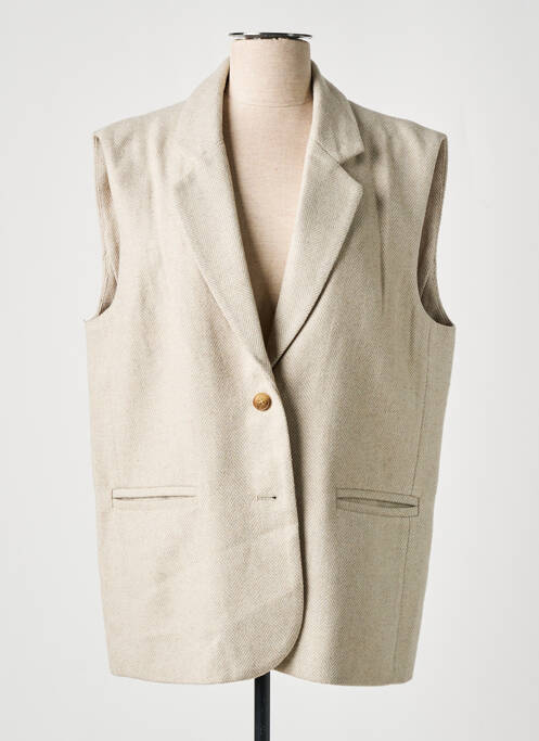 Blazer beige BELLA JONES pour femme