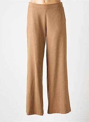 Pantalon flare taille élastique taille normale marron SCARLET ROOS femme
