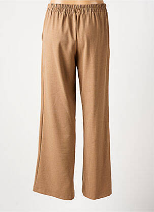 Pantalon flare taille élastique taille normale marron SCARLET ROOS femme