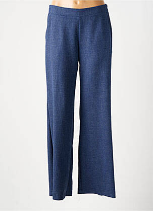 Pantalon flare taille élastique taille normale bleu SCARLET ROOS femme