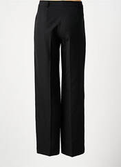 Pantalon droit noir COTTONADE pour femme seconde vue