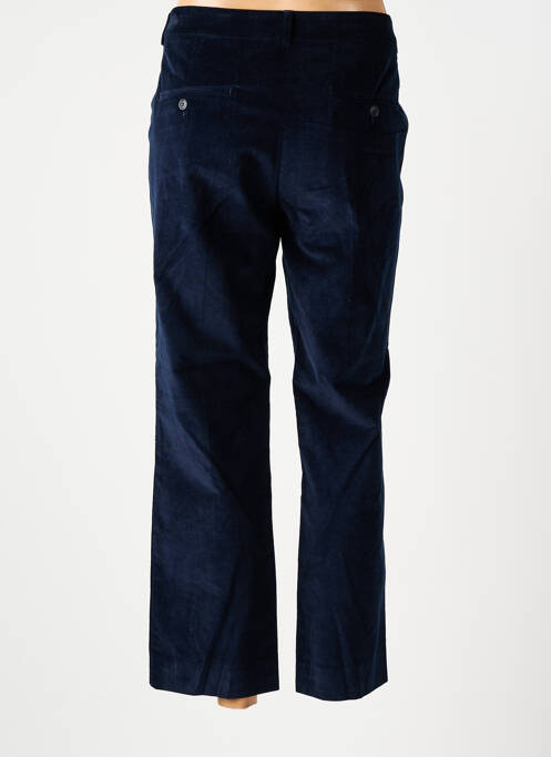 Pantalon 7/8 taille à pinces taille normale bleu MARELLA femme