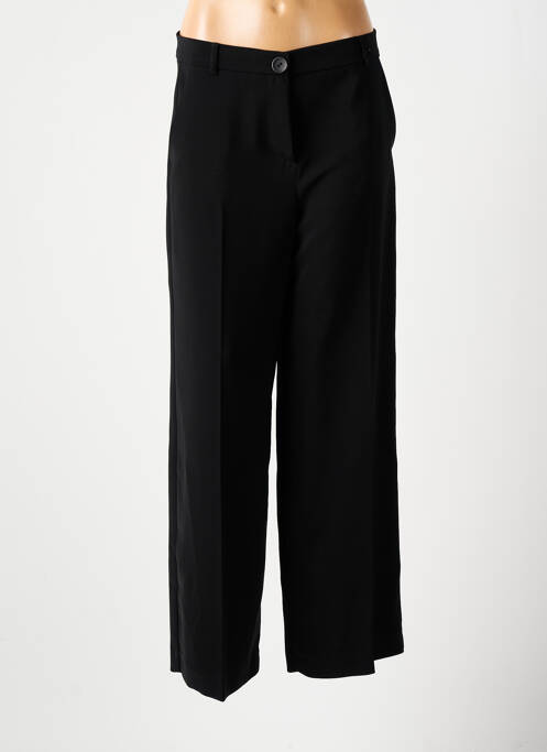 Pantalon large noir JANIS & JOHN pour femme