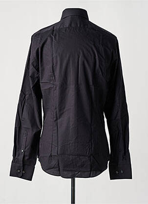 Chemise manches longues manches longues noir SEIDEN STICKER homme