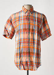 Chemise manches courtes orange FYNCH-HATTON pour homme seconde vue