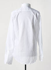 Chemise manches longues blanc SEIDEN STICKER pour homme seconde vue