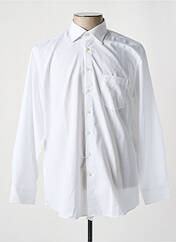 Chemise manches longues blanc SEIDEN STICKER pour homme seconde vue