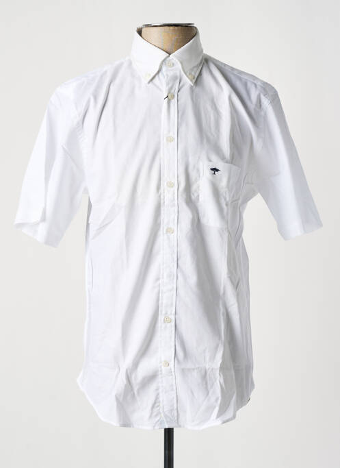 Chemise manches courtes blanc FYNCH-HATTON pour homme