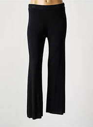 Jogging taille haute taille haute noir JULIA PARIS femme