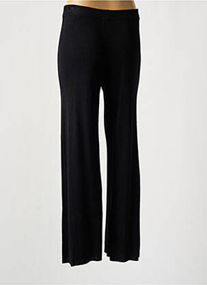 Jogging taille haute taille haute noir JULIA PARIS femme