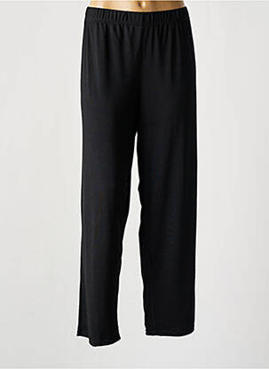 Legging effet matière satinée taille normale noir JORGIE PARIS femme