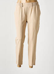 Pantalon droit beige JANIS & JOHN pour femme seconde vue