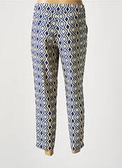 Pantalon droit bleu EMABLUES pour femme seconde vue