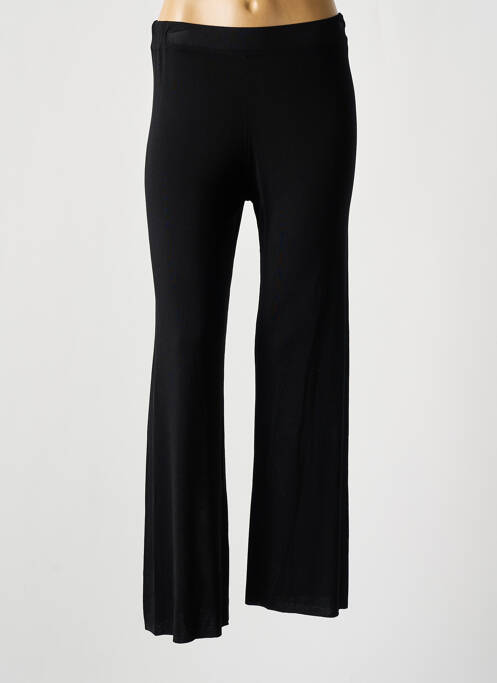 Jogging taille haute taille haute noir JULIA PARIS femme