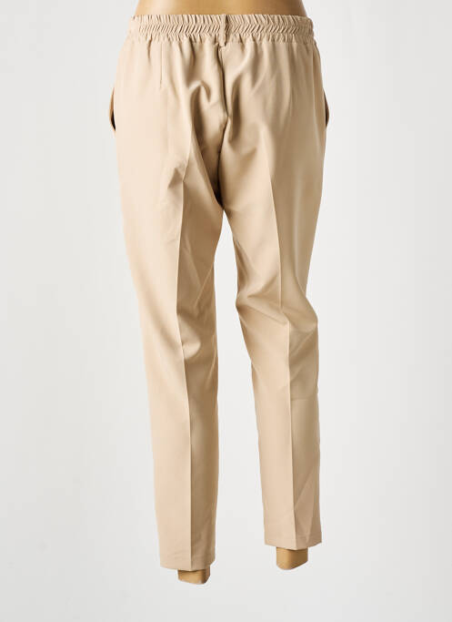 Pantalon droit beige JANIS & JOHN pour femme