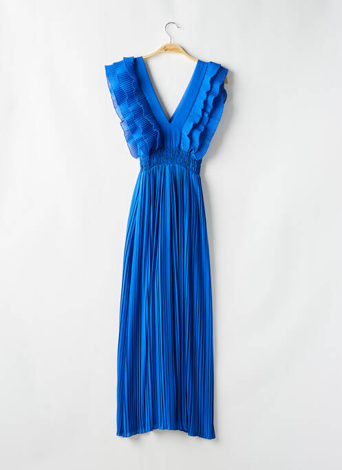 Robe longue bleu SENES pour femme