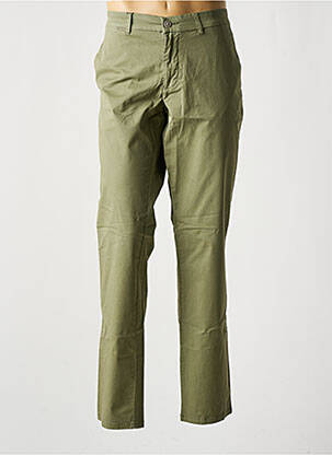 Pantalon chino stretch taille normale vert FYNCH-HATTON homme