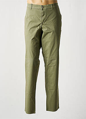 Pantalon chino stretch taille normale vert FYNCH-HATTON homme