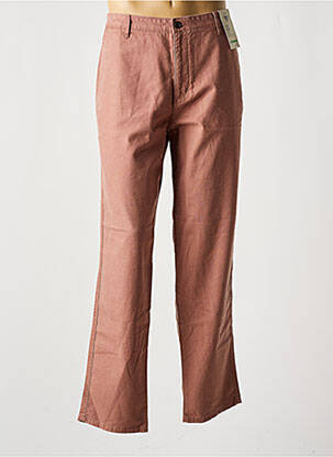 Pantalon chino tissage chiné taille normale rose DOCKERS homme