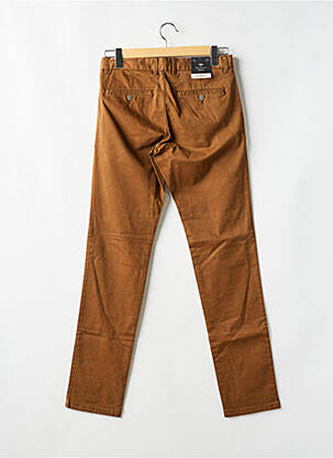 Pantalon chino stretch taille normale marron FYNCH-HATTON homme