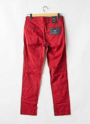 Pantalon chino stretch taille normale rouge FYNCH-HATTON homme