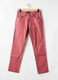Pantalon slim stretch taille normale rose FYNCH-HATTON homme