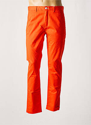 Pantalon chino orange VICOMTE ARTHUR pour homme