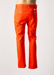 Pantalon chino orange VICOMTE ARTHUR pour homme seconde vue