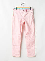 Pantalon chino rose VICOMTE ARTHUR pour homme seconde vue