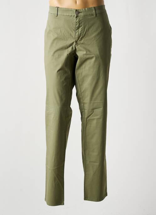 Pantalon chino stretch taille normale vert FYNCH-HATTON homme