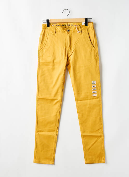 Pantalon chino stretch taille normale jaune DOCKERS homme