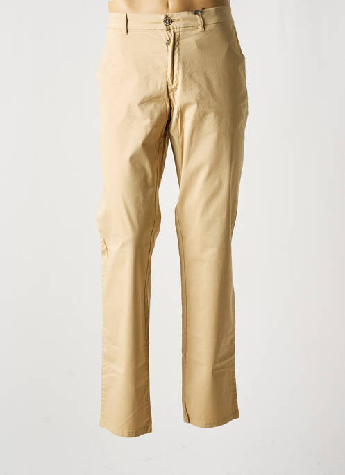 Pantalon chino beige FYNCH-HATTON pour homme