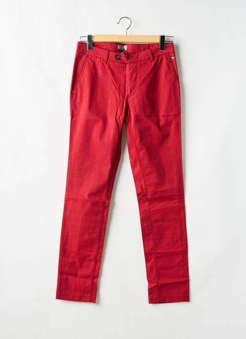 Pantalon chino rouge FYNCH-HATTON pour homme