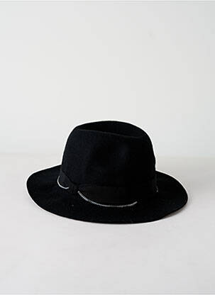 Chapeau bande anti-transpiration noir SERGIO RENATO femme