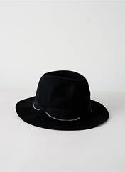 Chapeau noir SERGIO RENATO pour femme seconde vue