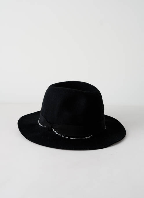 Chapeau noir SERGIO RENATO pour femme