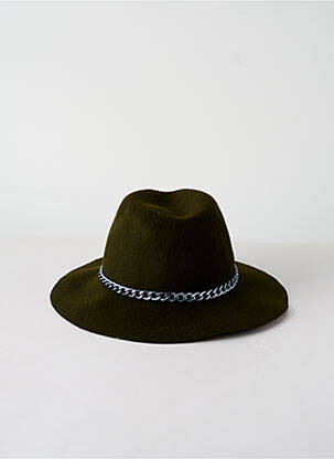 Chapeau vert SERGIO RENATO femme