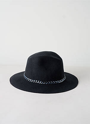 Chapeau noir SERGIO RENATO pour femme