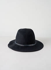 Chapeau noir SERGIO RENATO pour femme seconde vue