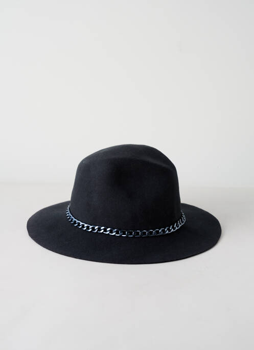 Chapeau noir SERGIO RENATO pour femme