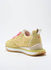 Baskets jaune ZERO CENTCINQ pour femme seconde vue