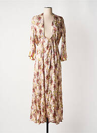 Robe longue beige DIXIE femme