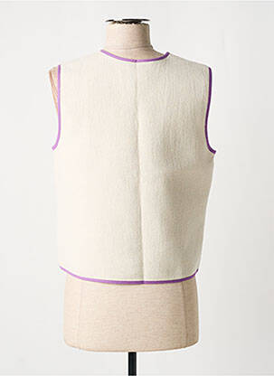 Gilet sans manche beige LA PETITE FRANCAISE femme