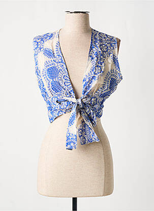 Top bleu DIXIE femme