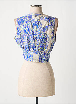 Top bleu DIXIE femme