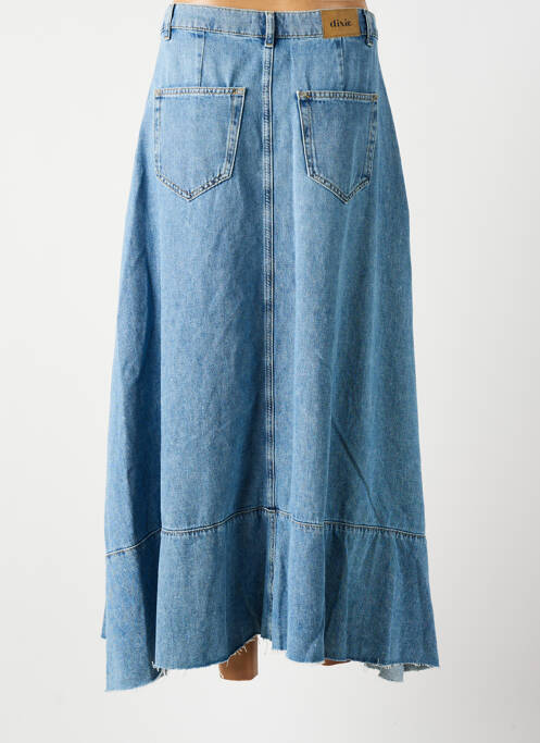 Jupe longue bleu DIXIE pour femme