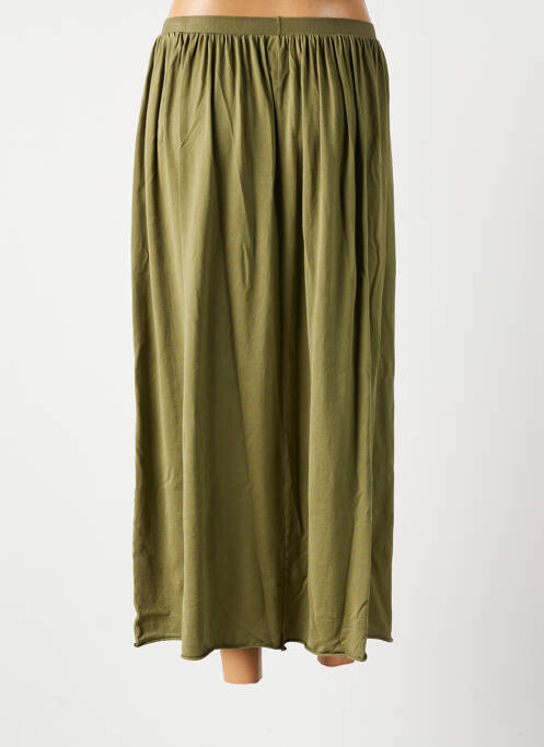 Jupe longue vert DROLATIC pour femme