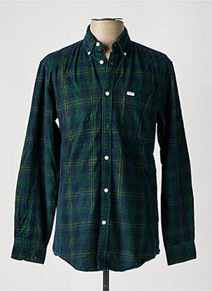 Chemise manches longues poches vert PEPE JEANS homme