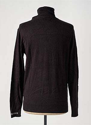 Pull col roulé stretch manches longues marron PEPE JEANS homme