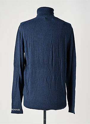 Pull col roulé stretch manches longues bleu PEPE JEANS homme